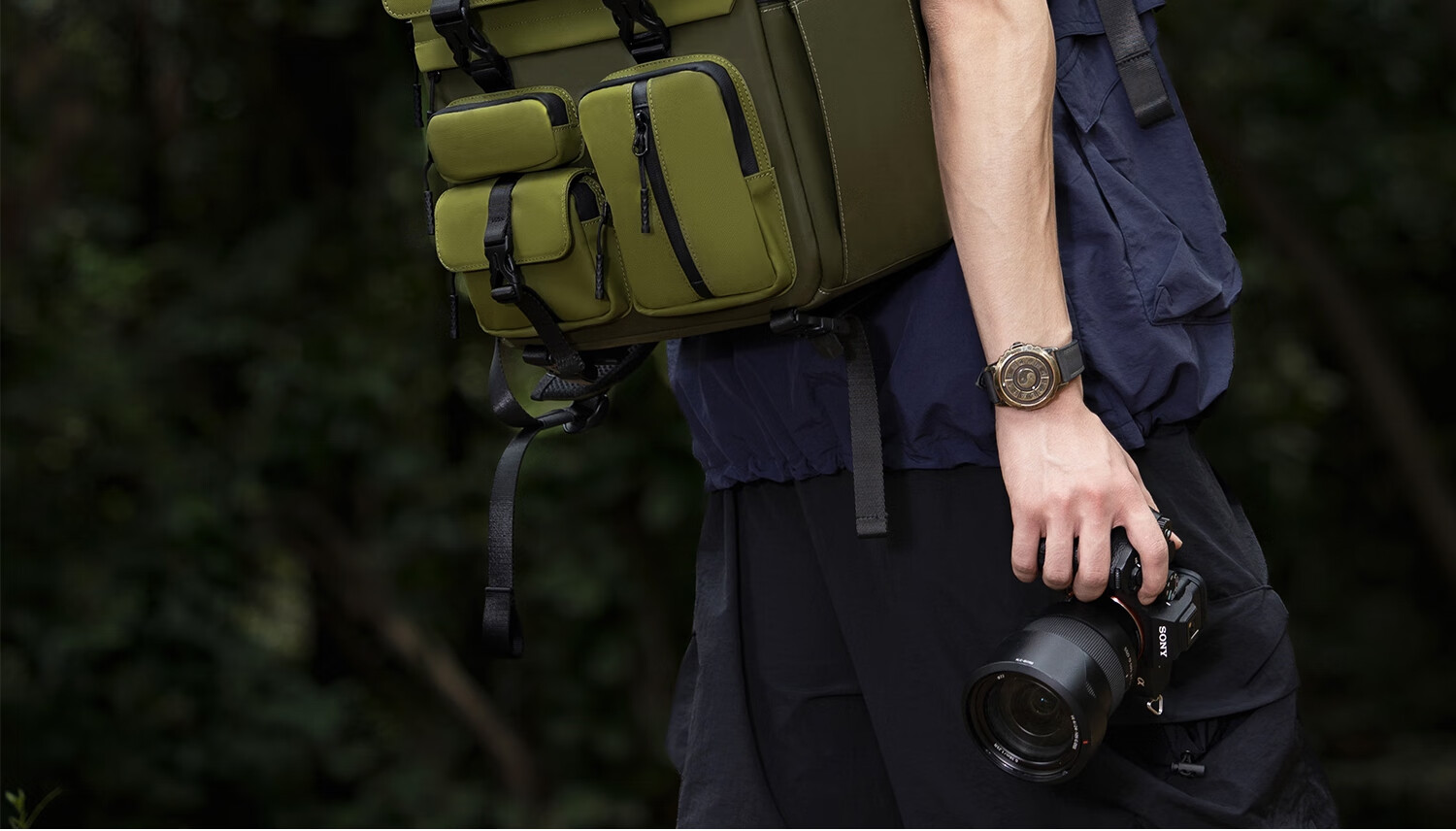 CWATCUN Kaden Camera Backpack Outdoor Photography Waterproof Large Capacity Storage Bag 14