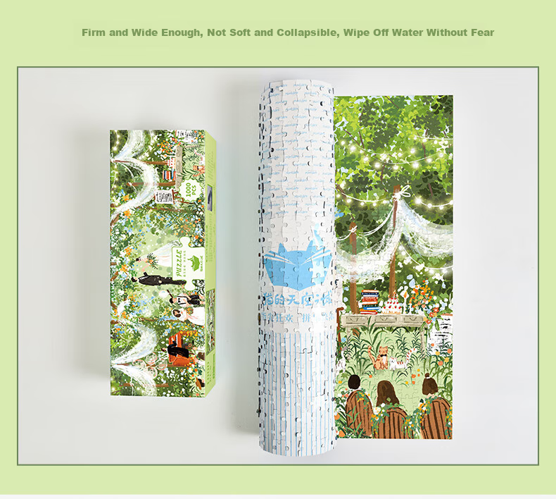 Maodetiankongzhicheng Puzzle, Zhu Encouragement, 1000 Pieces Jigsaw Puzzle, Wedding in Progress, Wedding Gift for Adults, Adult Puzzle, Gift for Girls 10