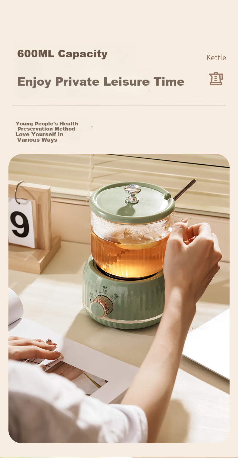 Xinyimanman Mother's Day Gift, Practical Souvenir, Health Pot, Electric Stew Cup, Birthday Gift for Women, Nurse's Day Gift, Present for Employees 6