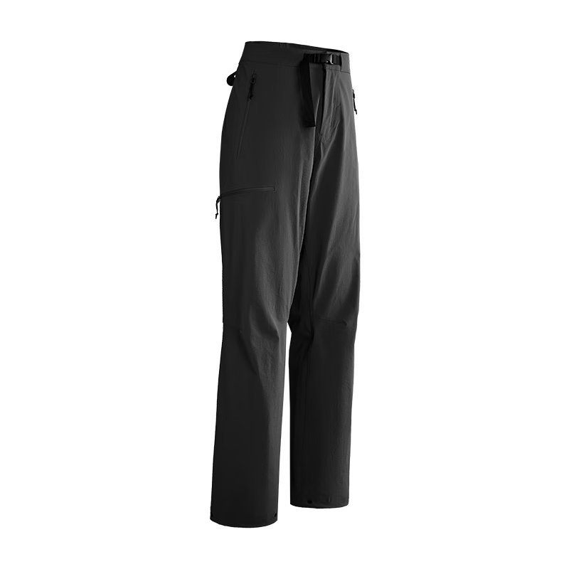 JD Jingzao Spring Windproof Beast 500 Cordura Softshell Pants Durable Outdoor Three-Proof Men's Pants Black 3XL