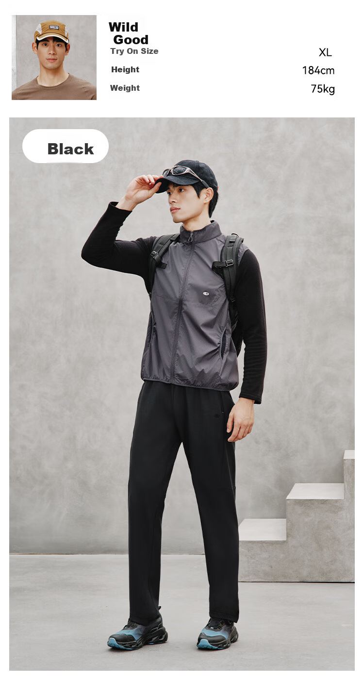 JD Jingzao Water-Resistant Sports Pants 25 Autumn Winter New Straight Outdoor Durable Running Casual Thick Fleece Gray 3XL 21