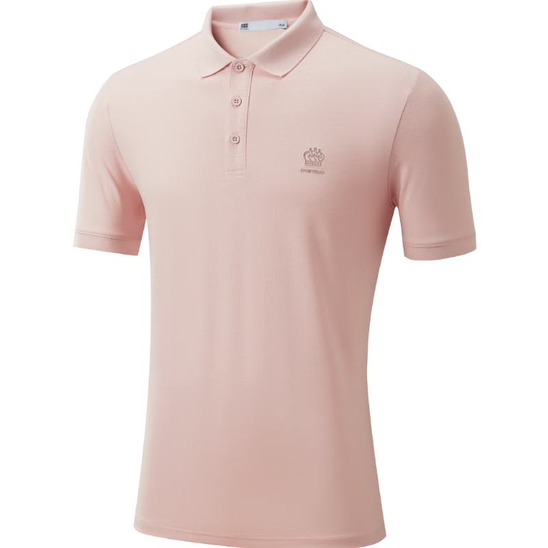 HLA Hailan Home Men's Short Sleeve Polo 26 Summer Sports Cooling Printed Short Sleeve Shirt