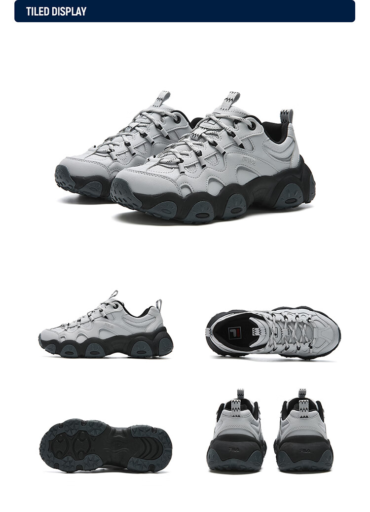 FILA Official Cat Paw 7th Generation Women's Dad Shoes 2026 Thick Sole Casual Sports Shoes 28
