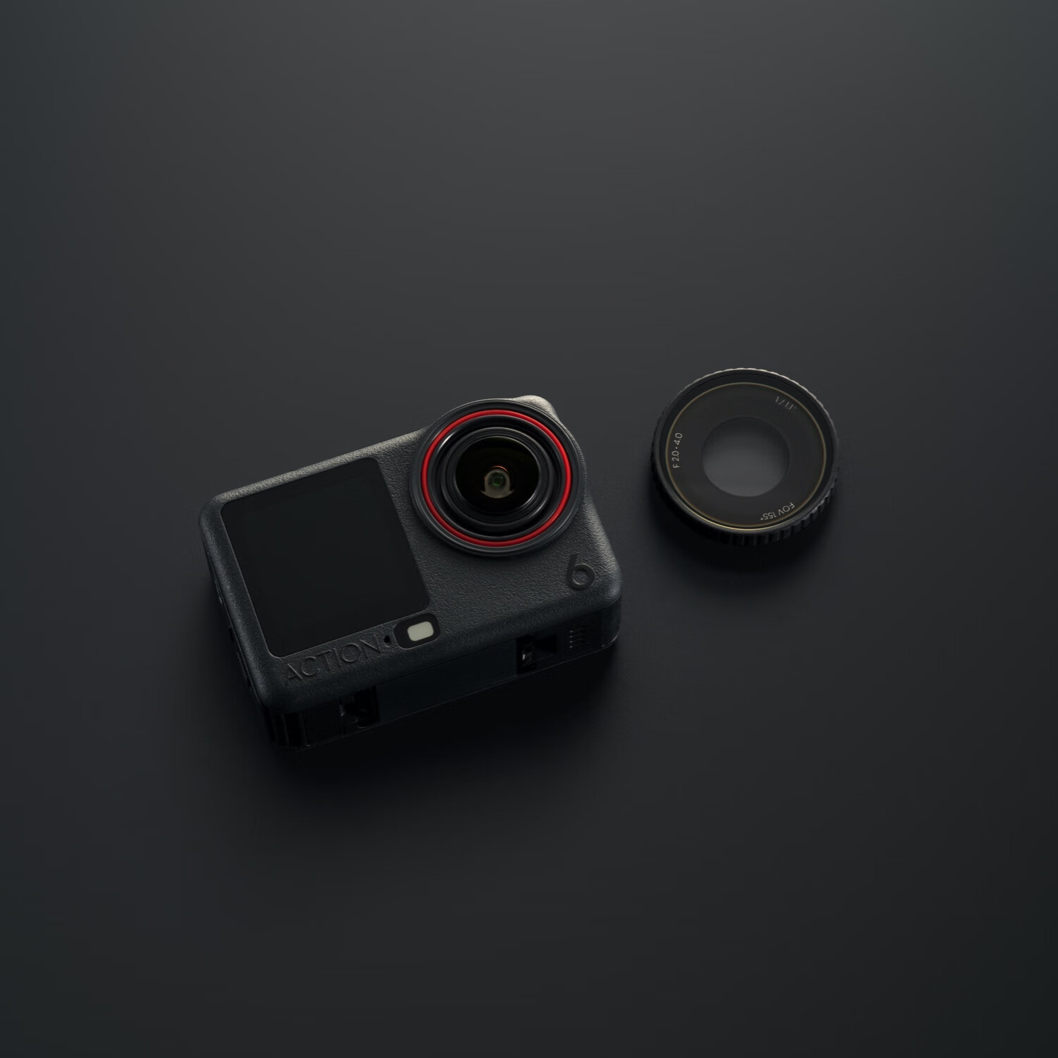 DJI Osmo Action 6 Glass Lens Protective Cover Osmo Action 6 Accessory Sports Camera Accessory