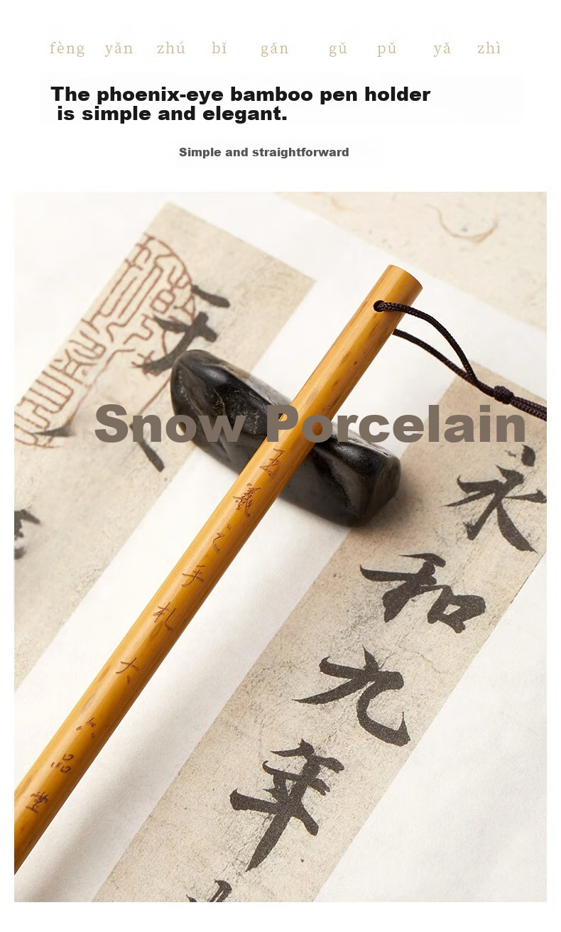 Liupintang Wolf Hair Brush Calligraphy Pen for Regular Script And Cursive Script, Professional Ancient Style Medium Regular Script, Running Script, Small Regular Script, Small Cursive Script, Line Drawing Brush, Small Purple Hair [True Non-Breaking And Non-Shedding] 4