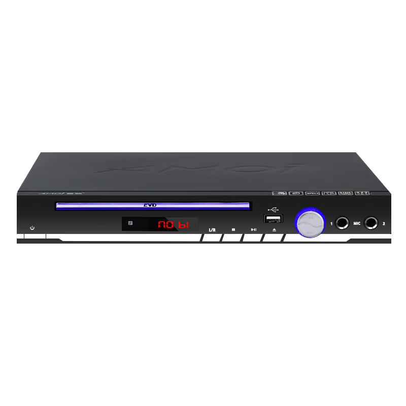 Amoi SA-891 DVD Player CD VCD DVD Qiaohu Player Disc Player Optical Drive USB MP3 (Black)