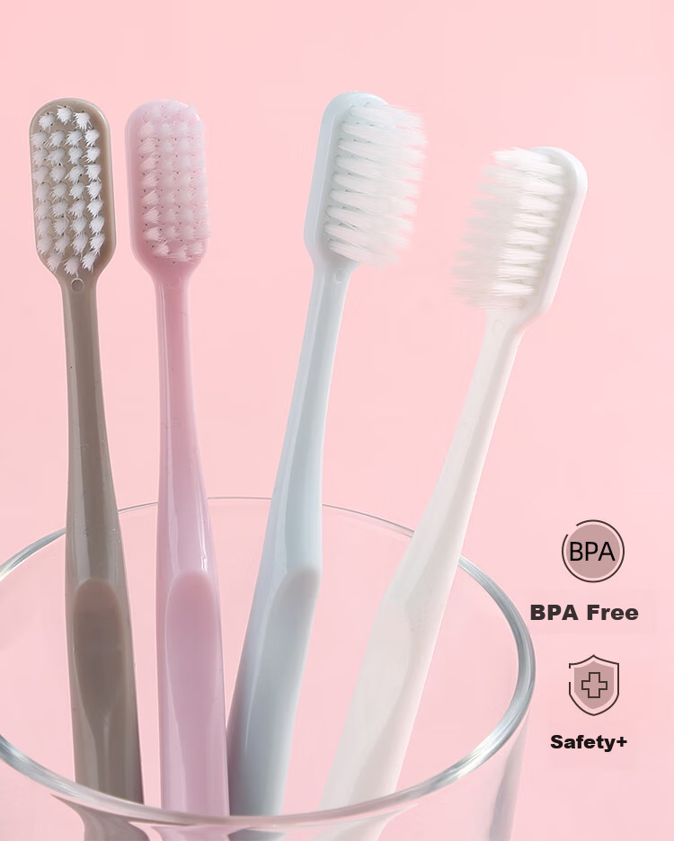Jian Toothbrush with Soft Bristles And Protective Case, Unisex Portable Family Travel Essential Set, 12-Pack 1