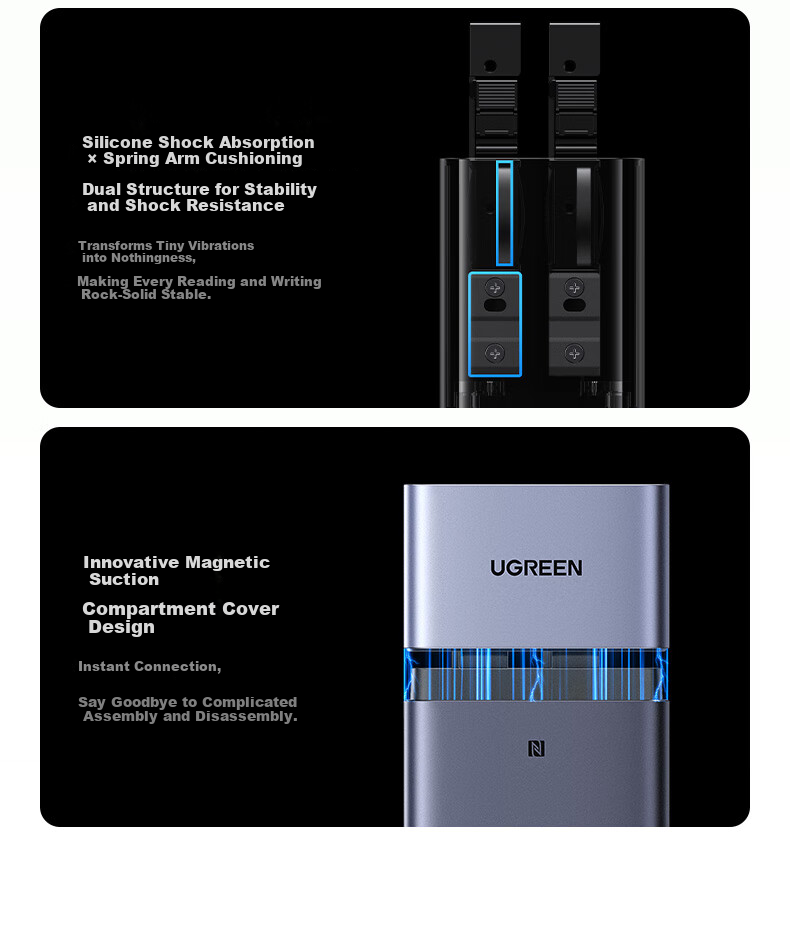 UGREEN Private Cloud DH2300, 8GB Dual-Bay NAS Network Storage, Personal Cloud AI Home Hard Drive Server, Mobile NFC One-Touch Connection, Photo Album Backup, Phone And Tablet Expansio 61