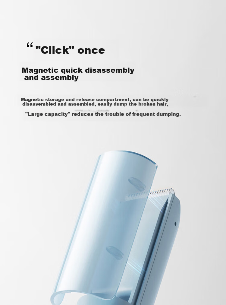 Mijia Children's Hair Clipper, Xiaomi Baby Hair Trimmer That Doesn't Damage The Scalp, Home-Use Hair Cutting And Shaving Electric Trimmer for Babies' Hair, Graduation Gift 6
