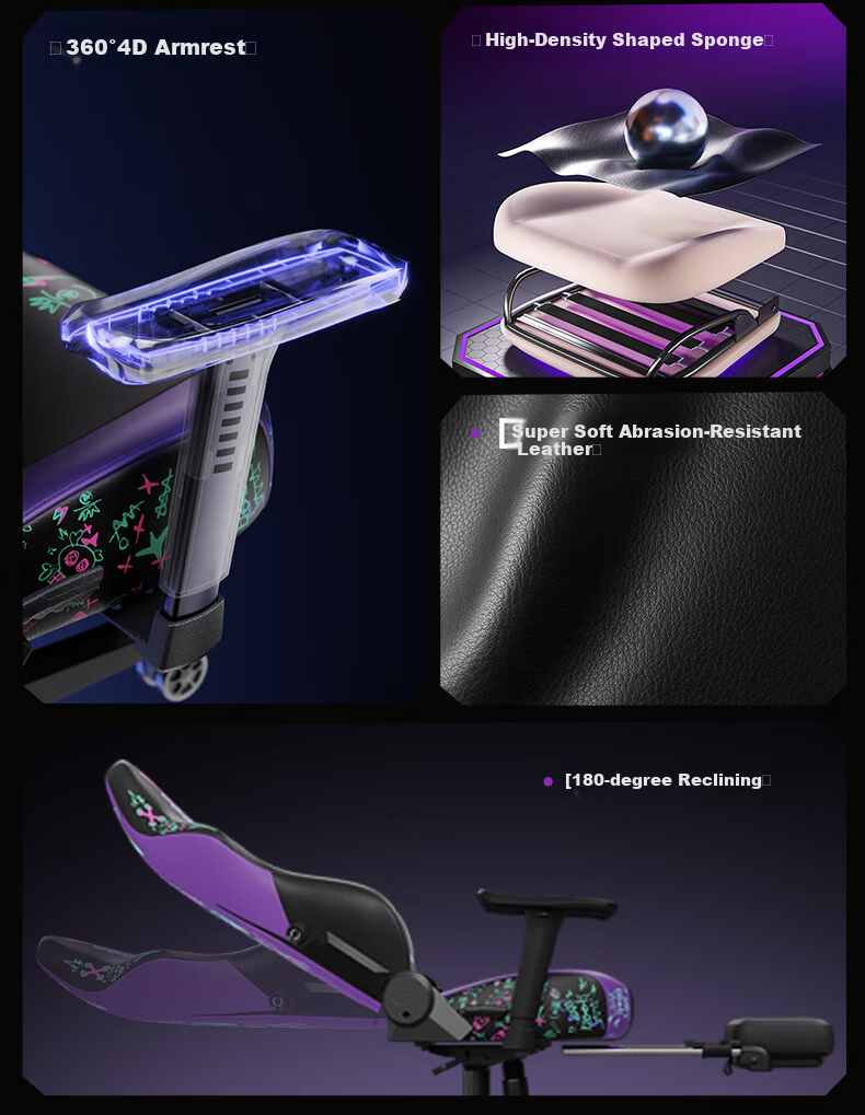 Suyi D9 Gaming Chair, Ergonomic Chair, Computer Chair, Gaming Chair, Office Chair, Study Chair, Chair Subsidies 6