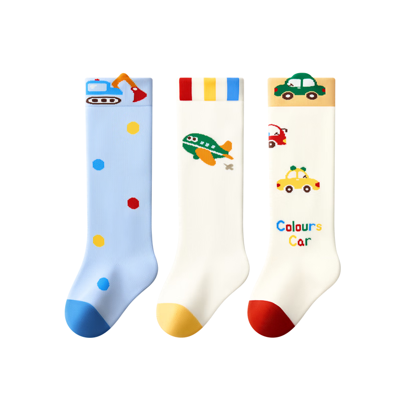 Baby Cotton Long Tube Socks A-Class Non-Tight Leg Autumn Newborn Boys Winter Over-the-Knee Socks