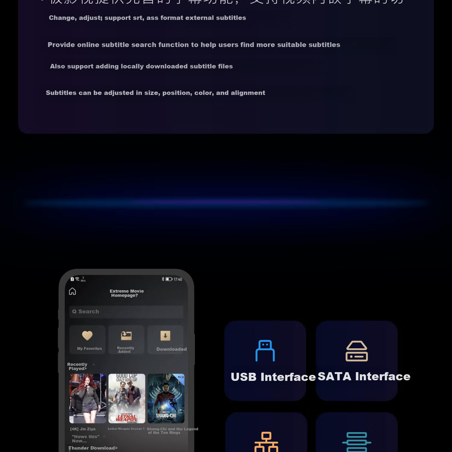 Jikongjian Private Cloud Q2C Quad-Core Dual-Bay NAS Network Storage Smart AI Entertainment Audio-Visual Office Home Cloud Server, Compatible with Mobile Phones And Tablets, Suitable for IPhone 17 Series 16