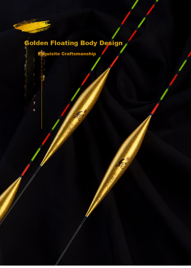 Minjianyiren 60cm Specialized Fishing Float for Black Pit, Extended Eye-Catching Buoy for Crucian Carp And Carp, Hooligan Platform Fishing Float HN01 4
