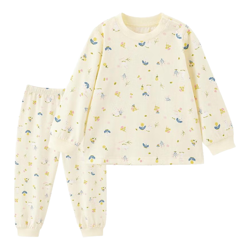 YEEHOO Children's Home Wear, Boys And Girls Underwear Set, Comfortable Pajamas, All-Season Style