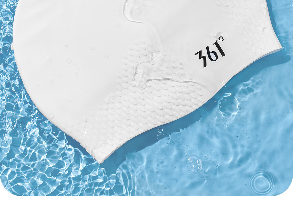 361° Silicone Swimming Cap for Adults Unisex Long Hair Waterproof Comfortable Professional Non-Slip Swimming Cap 11