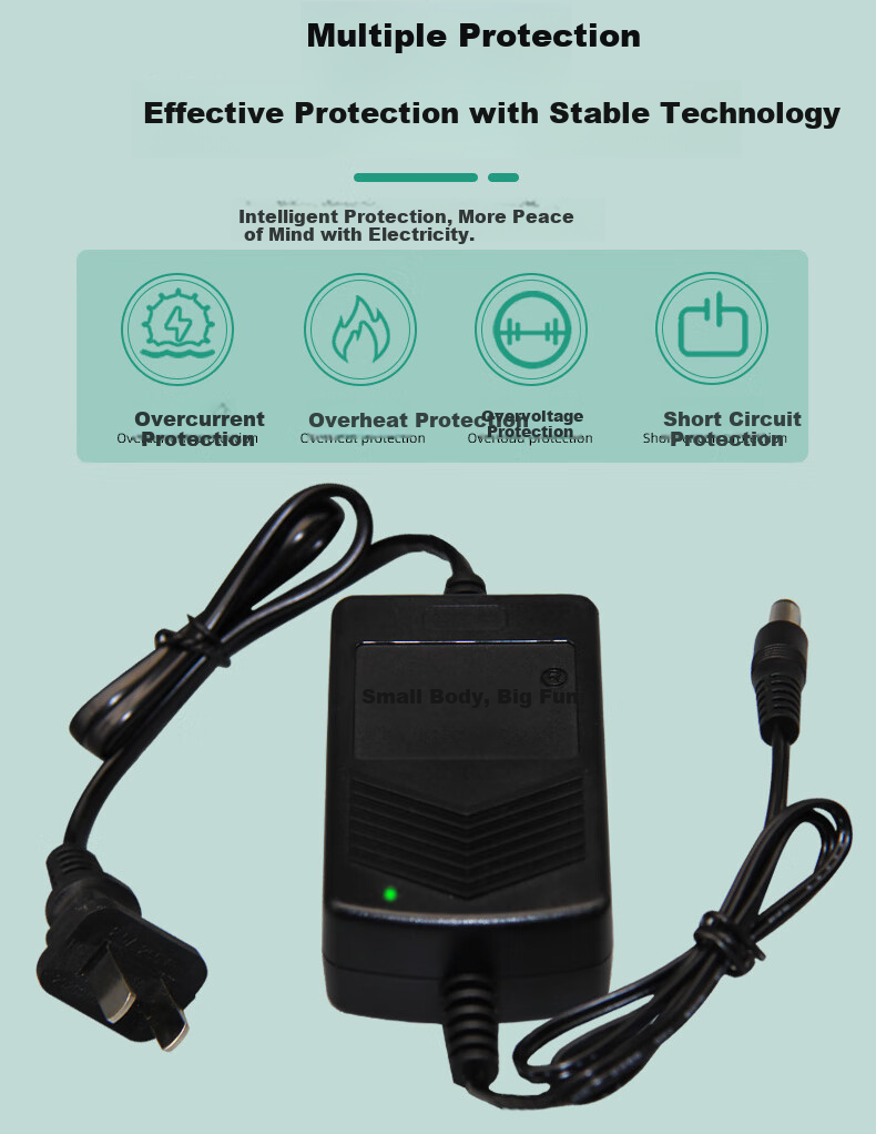 Xiaoerduo Gigabit PoE Power Adapter, Supply Adapter, Camera Wireless AP Router Bridge DC53.5V0.7A Module Network Port HMQ-P36K 4