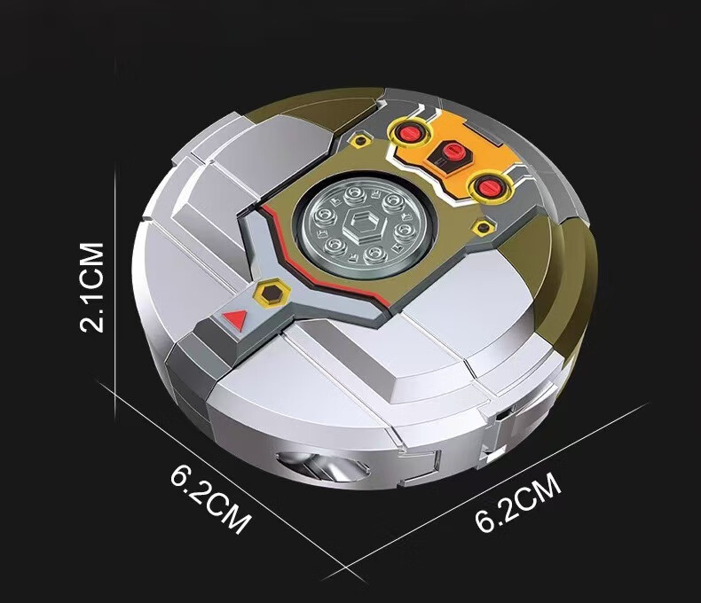 Baobei Qu Popular Creative Stress Relief Finger Spinner Mechanical Transforming Robot Durable Kids Toy Gift 8