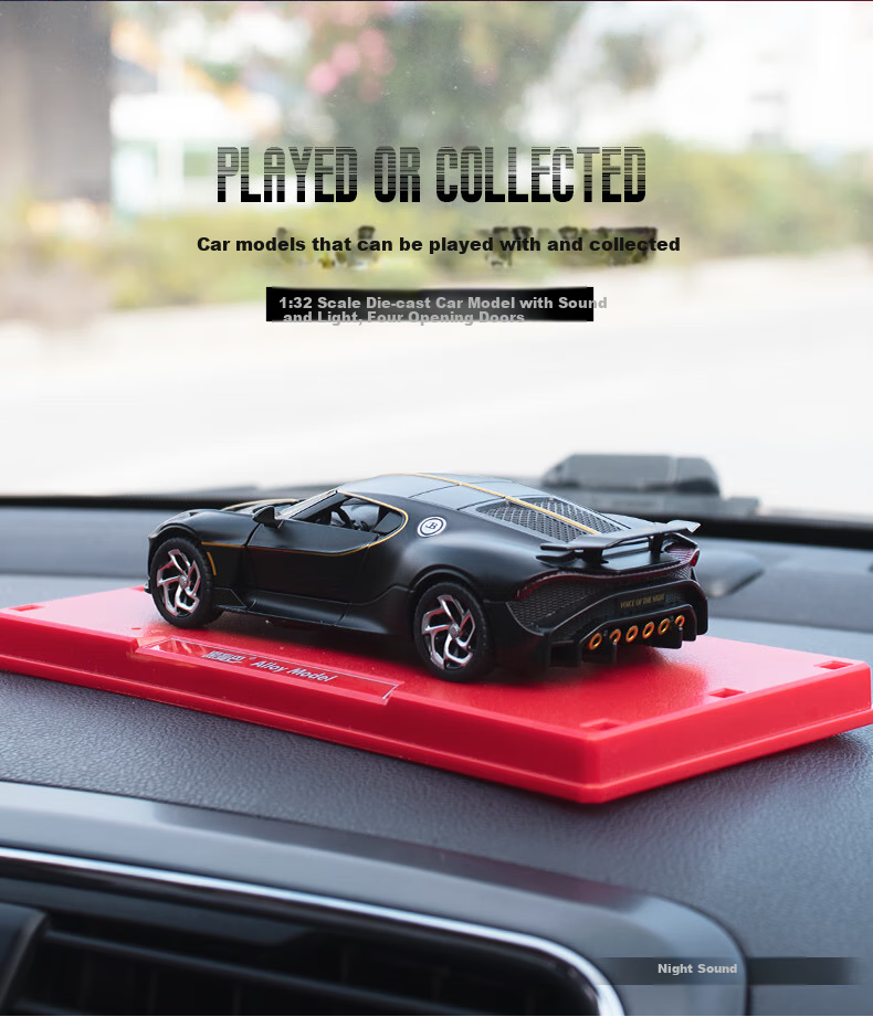 Black Mamba 1:43 Pagani Alloy Car Simulation Model Pull Back Large Toy Gift for Boys and Girls Children 2