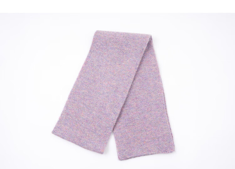 Demana Removable Scarf Winter Elegant Light V-Neck Wool Blend Straight Knit Mid-Length Dress for Women 16