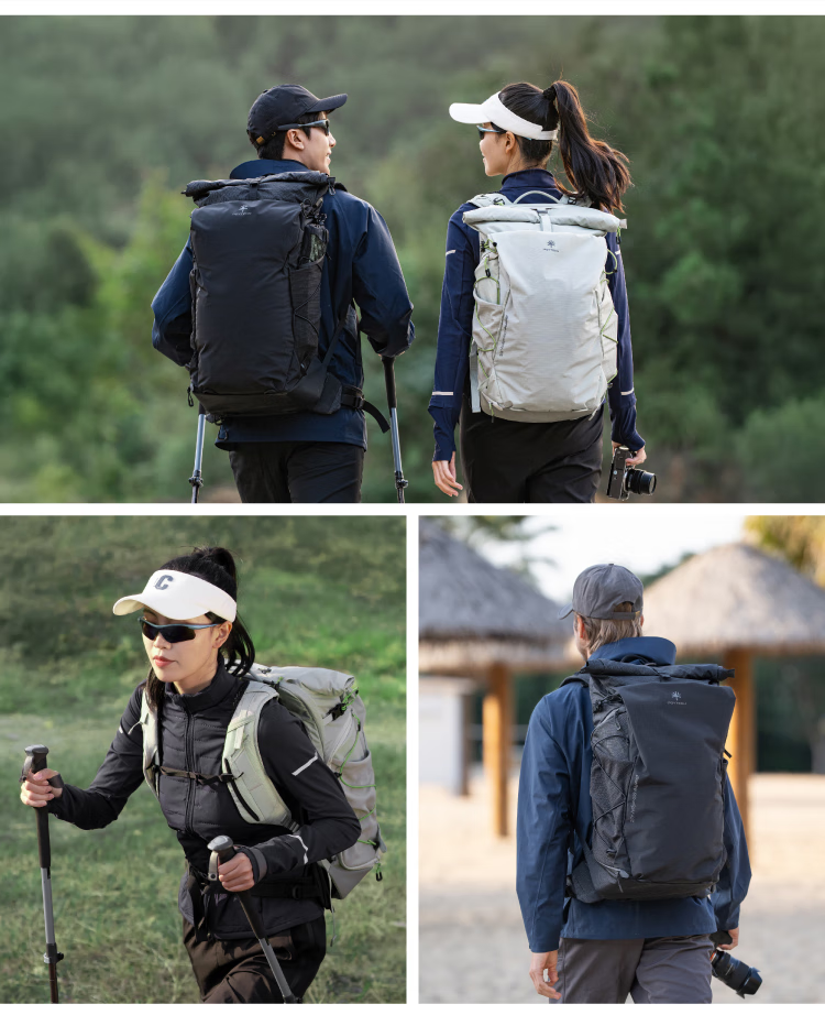 PGYTECH OnePro Ultralight Camera Backpack 20L Black Lightweight Outdoor Mountaineering Laptop Storage Compatible with Sony Fujifilm Canon 20
