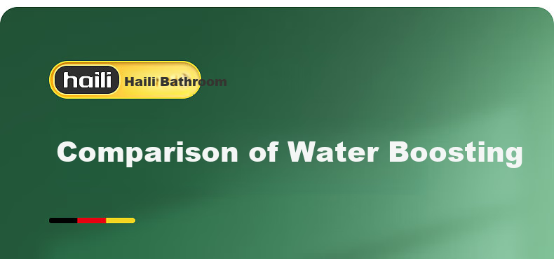Haili Large Panel Powerful High-Pressure Shower Head, Bathroom Bathing High-Pressure Handheld Sprayer ZH243Q 5
