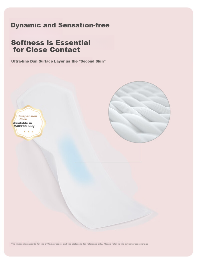 Beishute 0 Sensation Cotton Ultra-Thin Breathable Soft Daytime Sanitary Napkins 240mm 30 Pieces Sold by JD Menstrual Pads 8