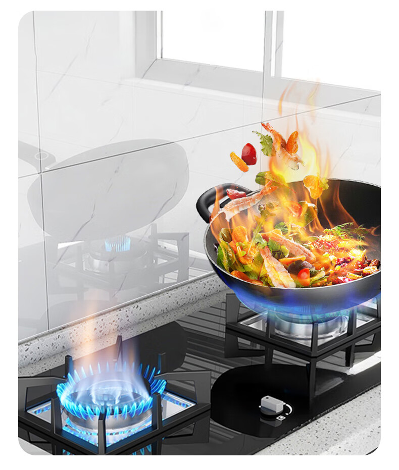 Cuttlefish Kitchen Oil-Proof Sticker High-Temperature Resistant Electrostatic Adsorption Range Hood Wall Tile Protective Film 30x80cm 10pcs 5