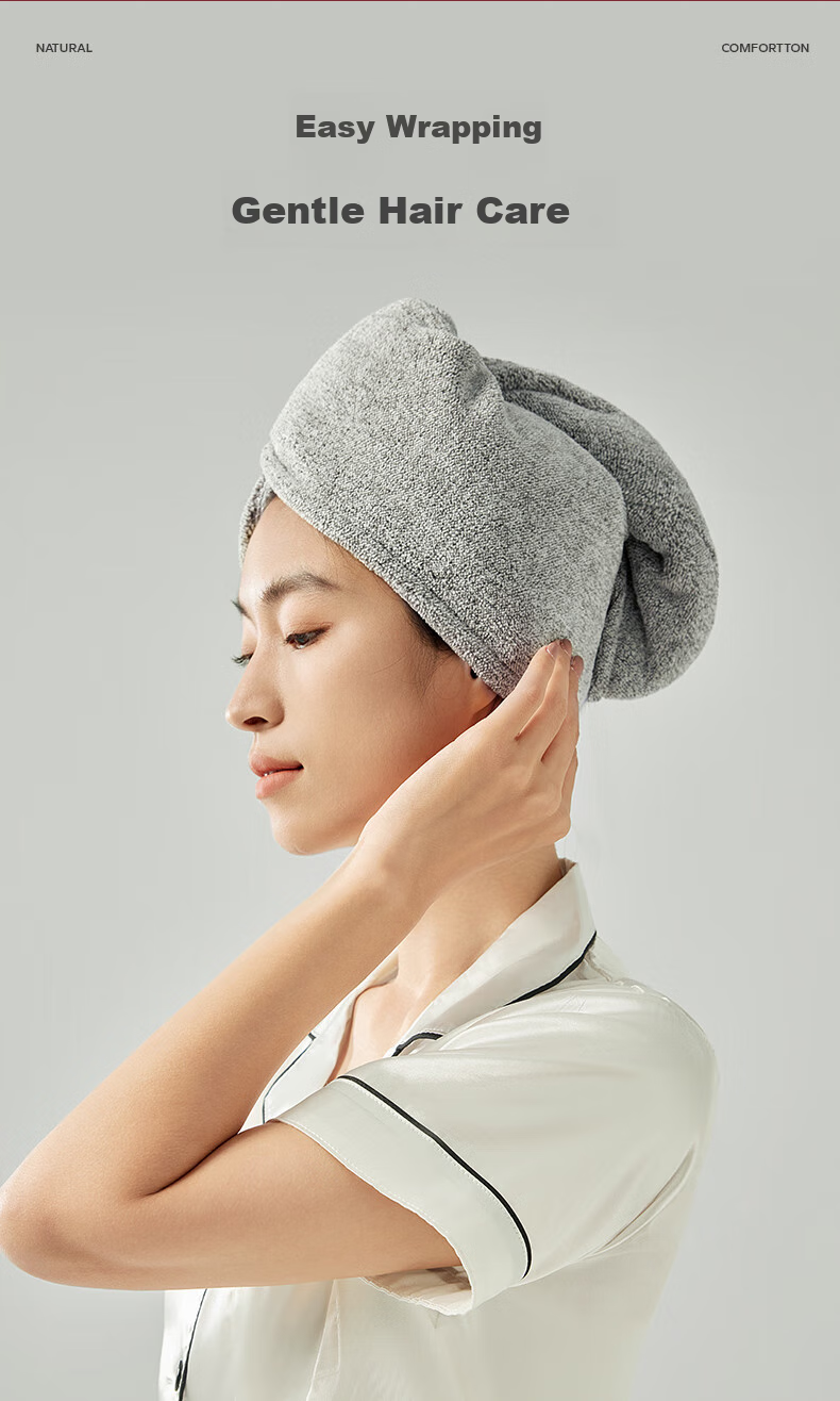Wuyinliangpin Quick-Drying Hair Towel, Highly Absorbent, A-Class, Thick And Large, Skin-Friendly, Soft, 2026 New Style Face Towel for Wome 1