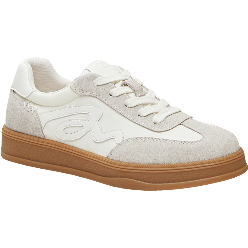 TEENMIX Women's White 2026 Spring New Running Shoes Outdoor Casual Sneakers Size 36