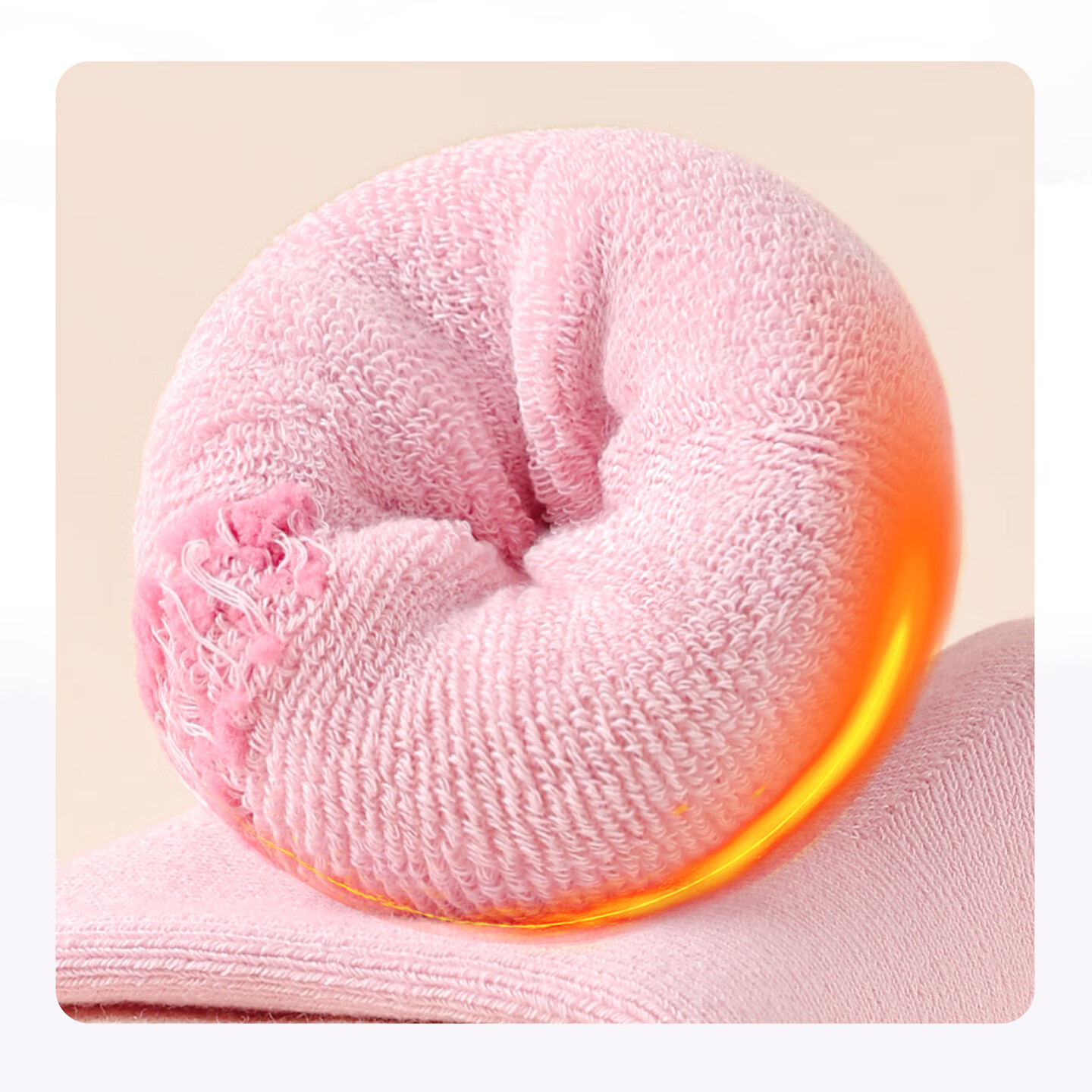 LangSha 5 Pairs Kids Socks Autumn Winter Thickened Fleece Baby Warm Socks Girls Terry Socks for Older Children