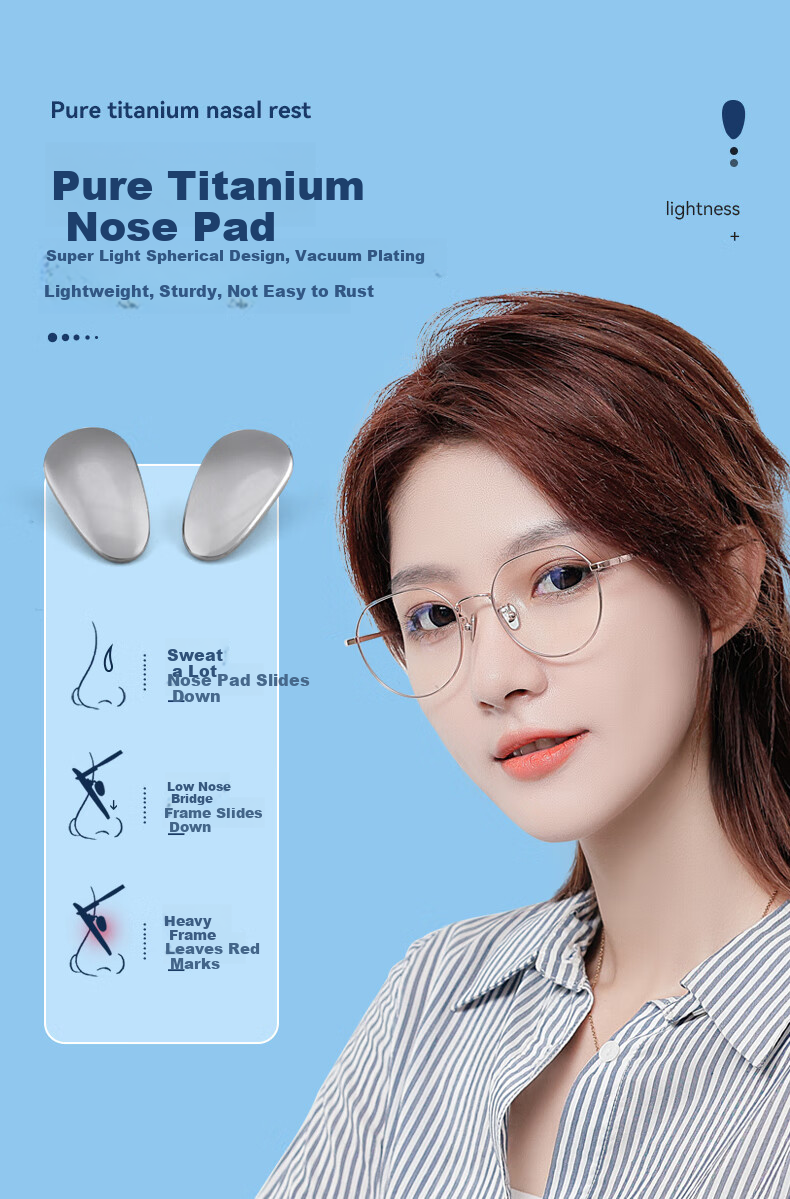 Ouna Doctor Glasses Nose Pads, Silicone Anti-Slip Nose Pads Air Cushion Glasses Accessories Screwdriver Set A 1