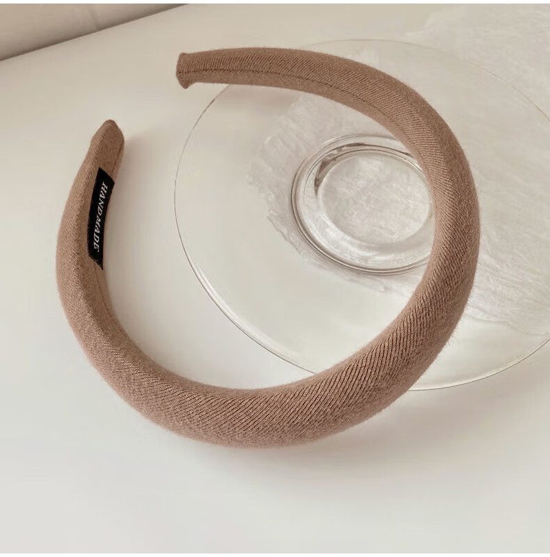 Yefeili Face Washing Headband High Crown Sponge Hair Press Hair Ring Broken Hair Clip Autumn Winter Simple Hair Accessories Headband Unisex Hair Tie Hair Ornament 4