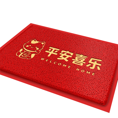 Luoyoute Entrance Door Mat Safety Coir Floor Mat Home Commercial Durable Non-Slip Doorway Rug