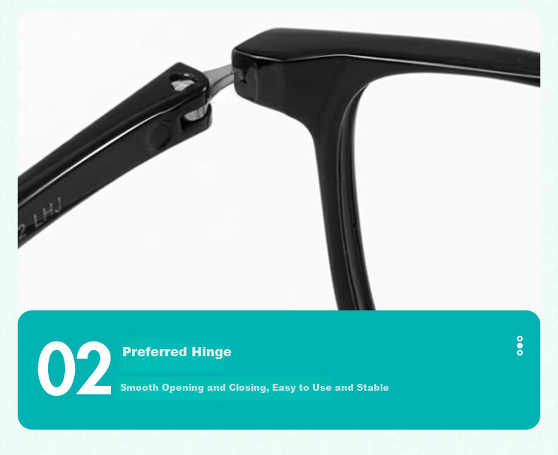 Siwangongli Reading Glasses TR Ultra-Light Pressure-Free Anti-Blue Light High-Definition Glasses for Middle-Aged And Elderly with Presbyopia, 100 Degrees, Back to School 8