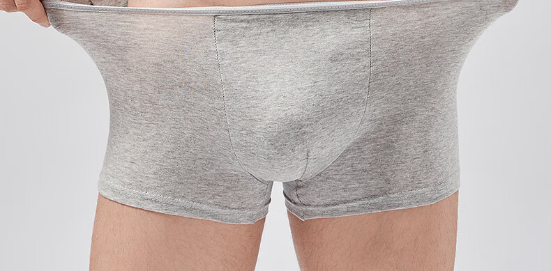 Guxu Disposable Men's Boxer Briefs Plus Size Large 200 Jin Cotton Sterile Daily Use No-Wash Shorts 6 Pieces 35