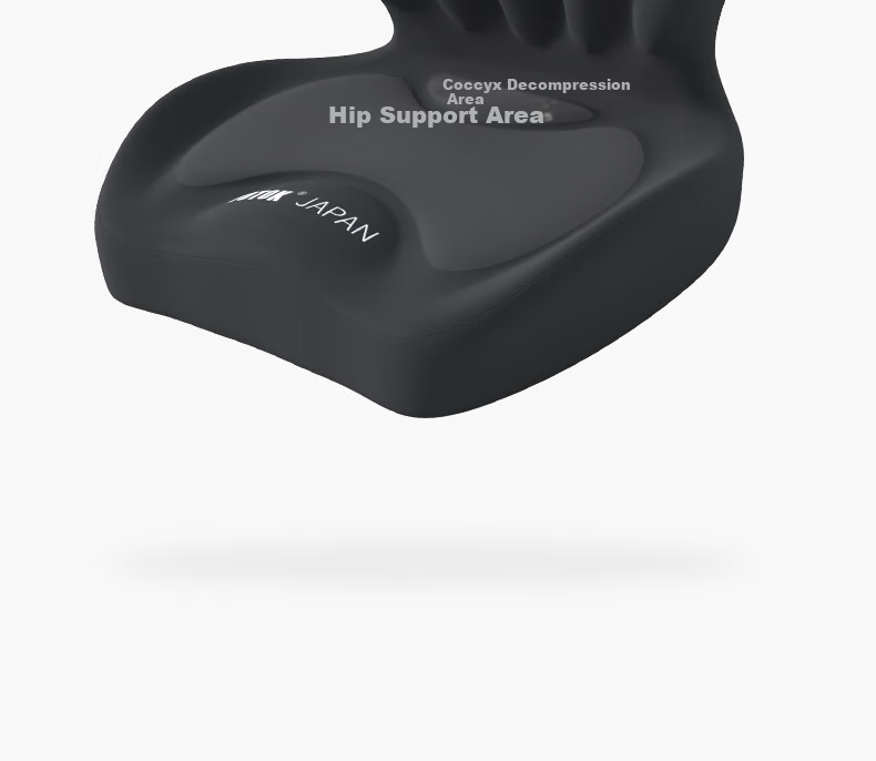 Youtengyouju YOTOK (Japan) Genuine Office Lumbar Support Cushion, Back Support, Integrated Workstation Chair Seat Pad 6