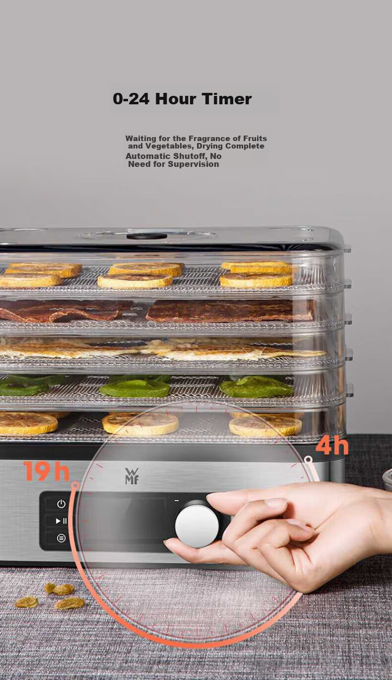 WMF Futenbao Dried Fruit Machine, Small Fruit And Food Dehydrator, Tea And Baking Machine, Home Food Electric Dryer, Baking Self-Made Jerky And Dried Fruit Maker, Dried Fruit Machine 10