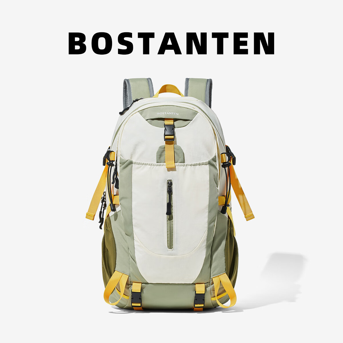 BOSTANTEN Lightweight Hiking Backpack Men Colorblock Outdoor Cycling Climbing Travel Large Capacity Hiking Daypack Women
