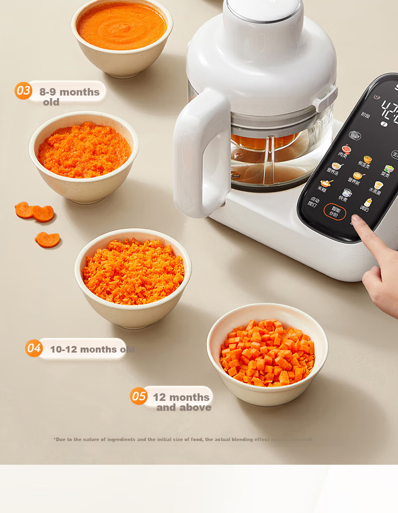 SUPOR Baby Food Processor, Steaming And Cooking All-In Rice Paste Maker, Baby Food Preparation Machine FB12S 11
