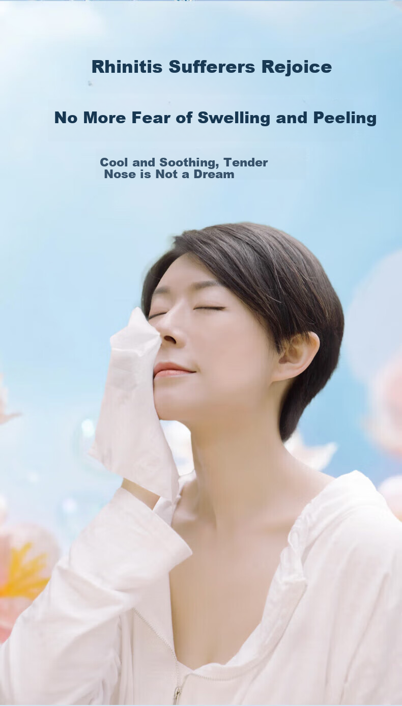 Zhiyueshenghuo Facial Tissues, Baby Soft Tissues, 3-Ply 108 Sheets*12 Packs L Size, Moisturizing Paper Towels, Napkins, Toilet Paper, Face Tissues 5