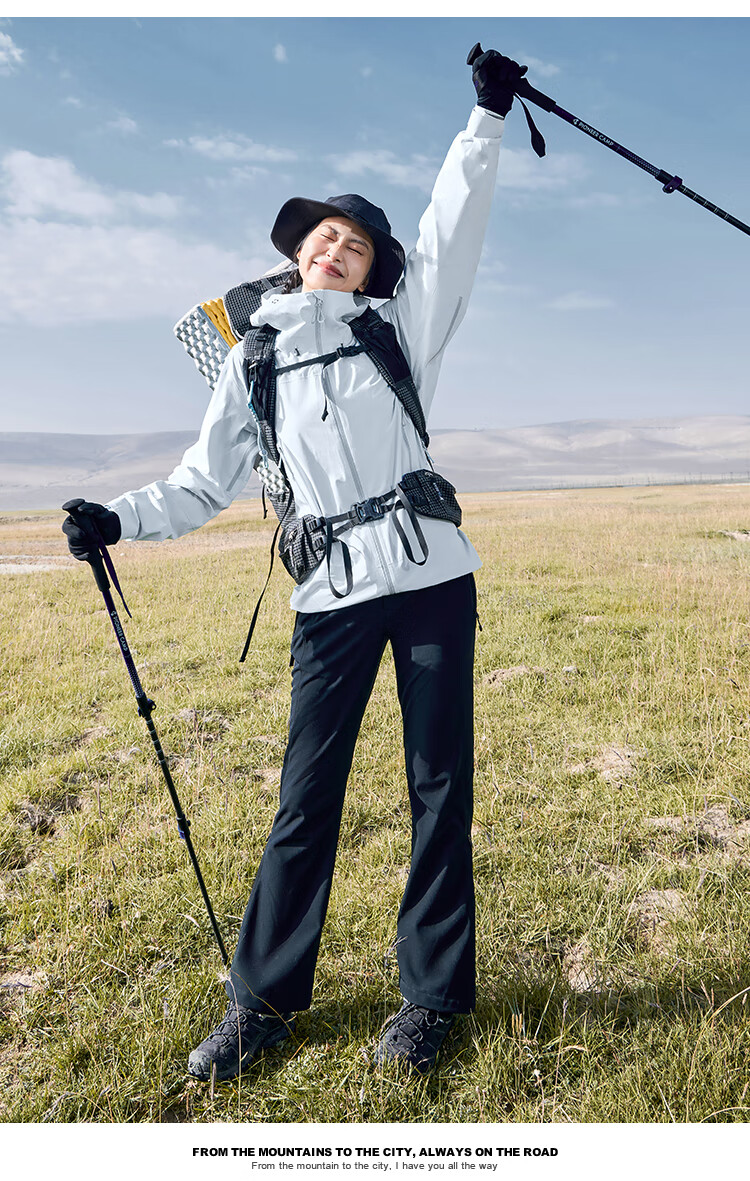 Toread Jin Yi Wei LT Men's Spring Autumn Jacket All-Weather Lightweight 3L Outdoor Waterproof Coat 4