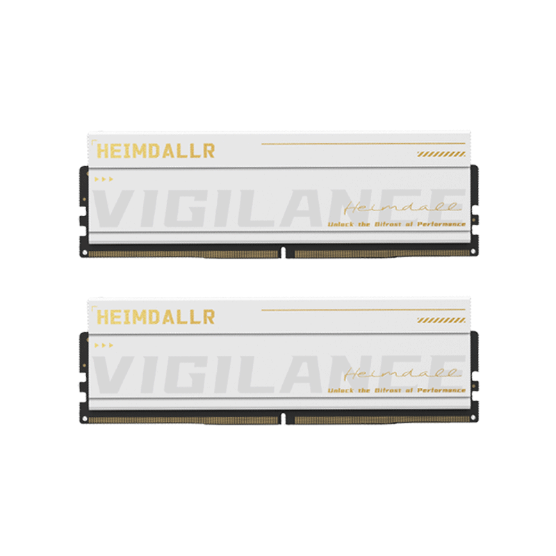 Asgard 16GB (8GBx2) DDR5 6000 Desktop Memory Heimdall Heatsink Hynix A-die CL28 Arctic White AI PC Upgrade