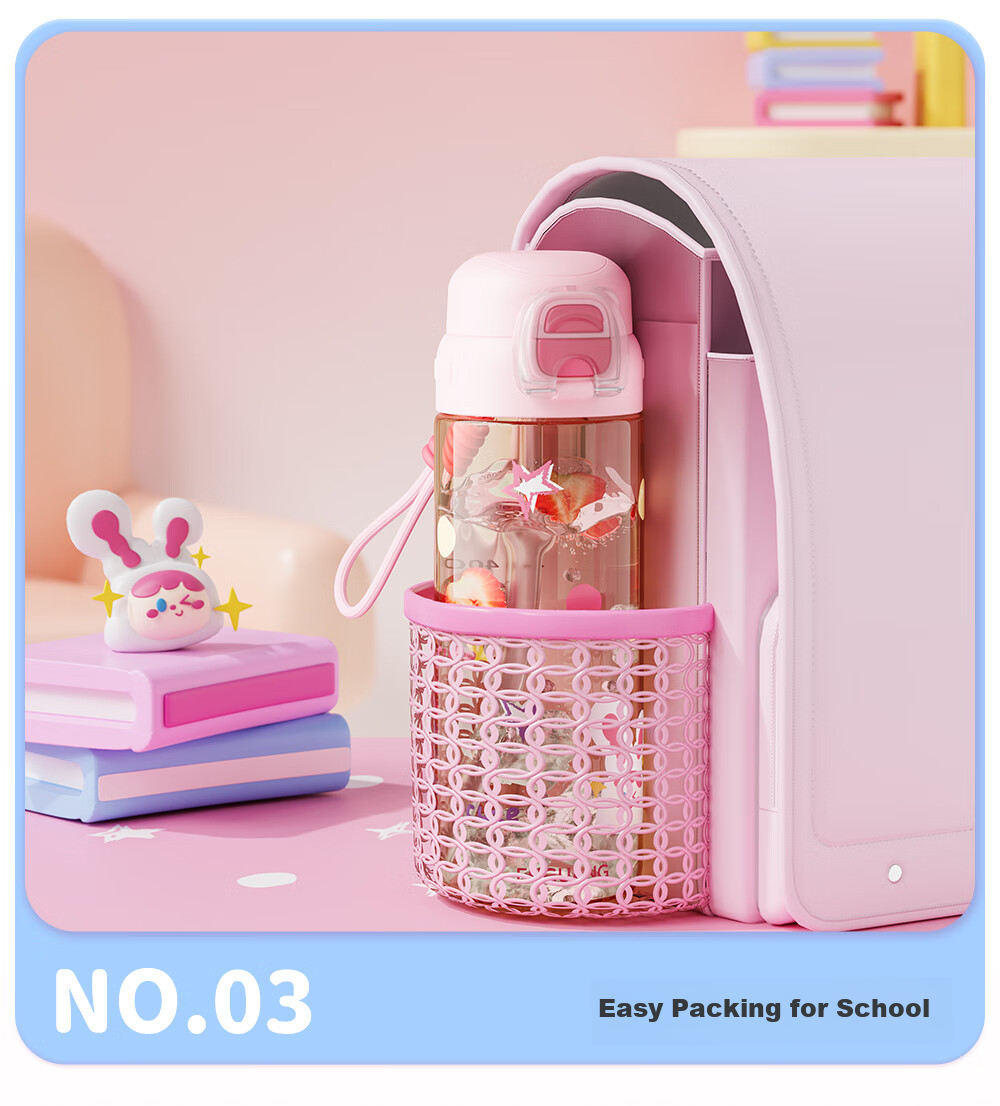 Fuguang Children's Water Bottle, PPSU Material, Elementary School Summer Dual-Use Straw Cup, Kindergarten And Pregnant Women Plastic Cup, 620ml 15