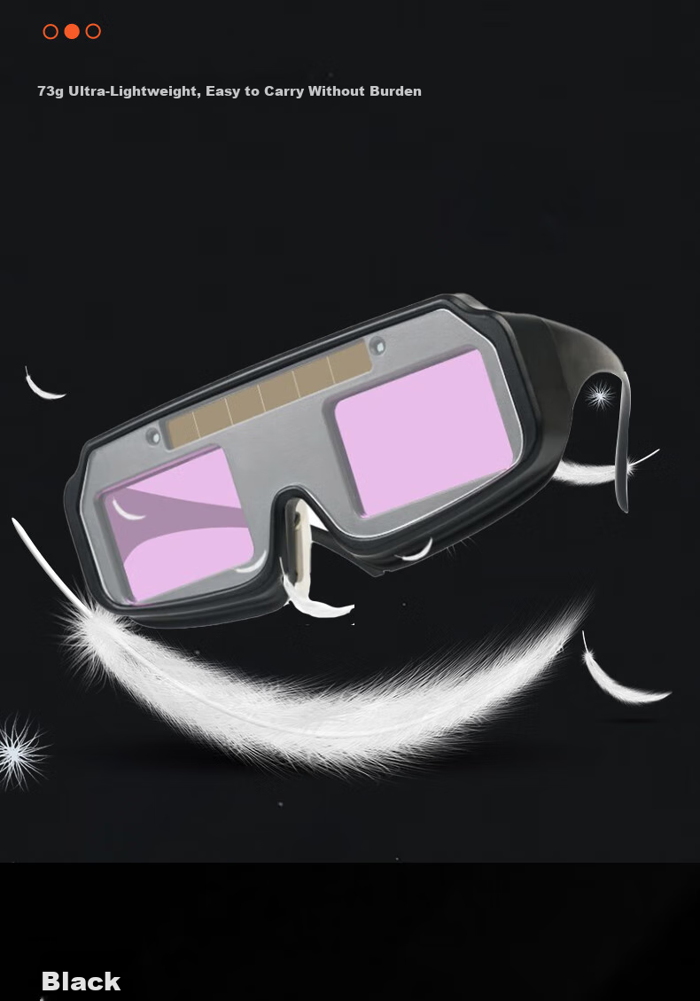 Leyoubaiyi Automatic Darkening Welding Glasses for Welders, Specialized Anti-Glare Arc Eye Protection Goggles with Color-Changing Lenses 6