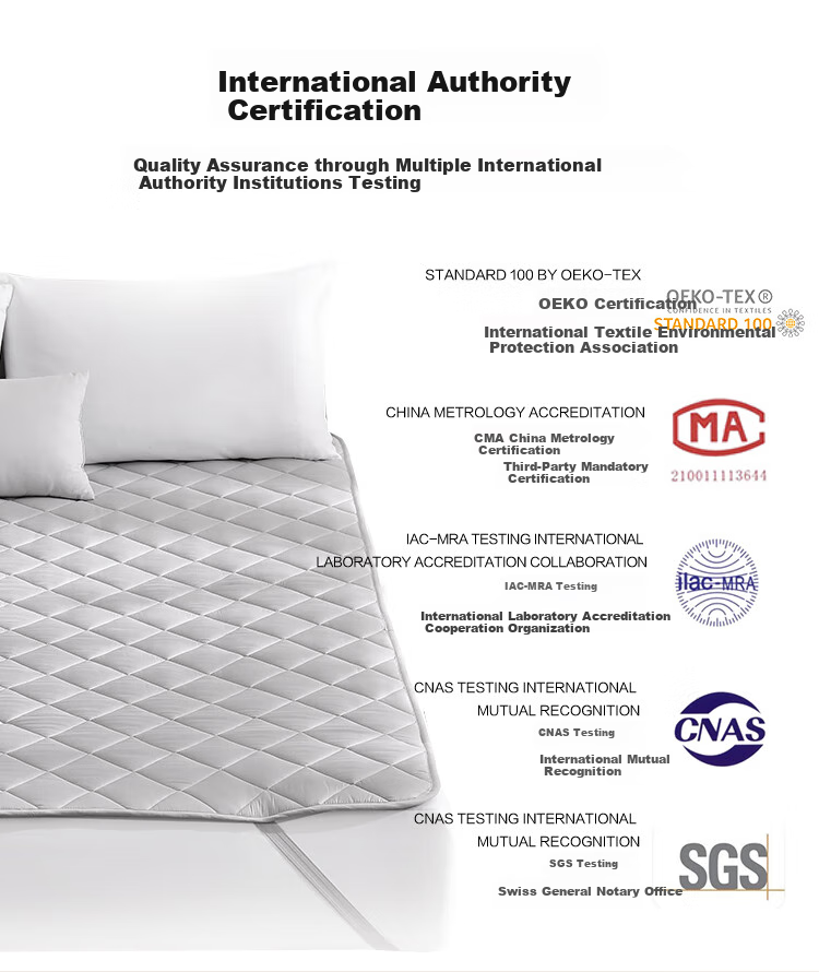 JD Original Mattress Protector, Student Dormitory Special Antibacterial Mattress Pad, National Standard Class A, 5-Layer Thickened, 0.9m Bed, Gray 4