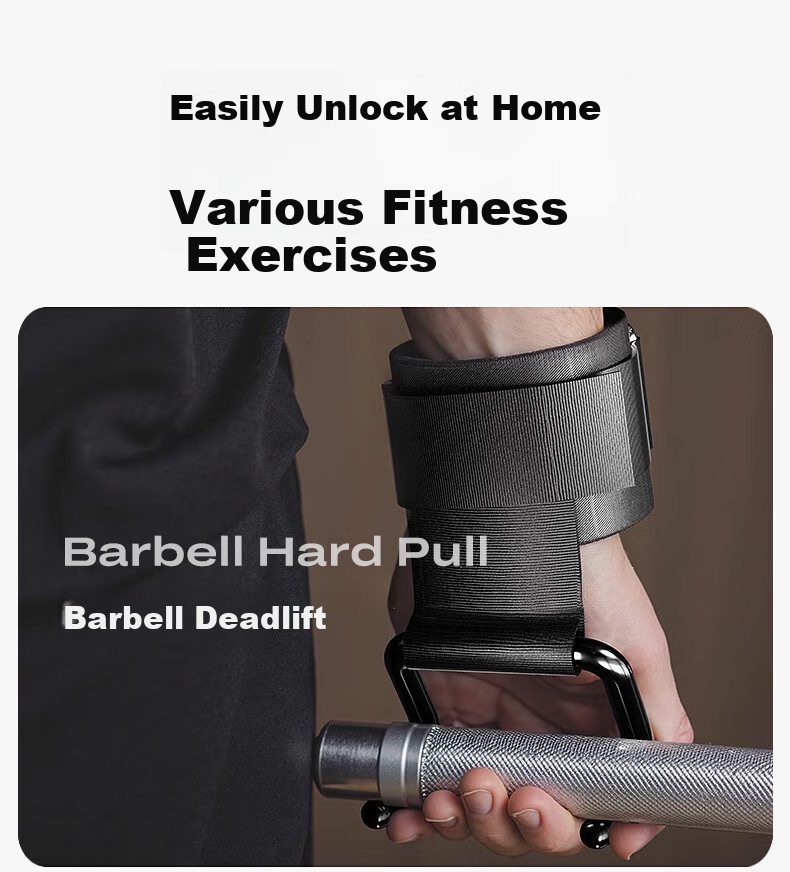 Qituozhe Pull-Up Assistance Hook, Wrist Support Hook, Anti-Slip Iron Hook, Single Bar Auxiliary Device, Lumbar Traction, Hanging Stretching 8