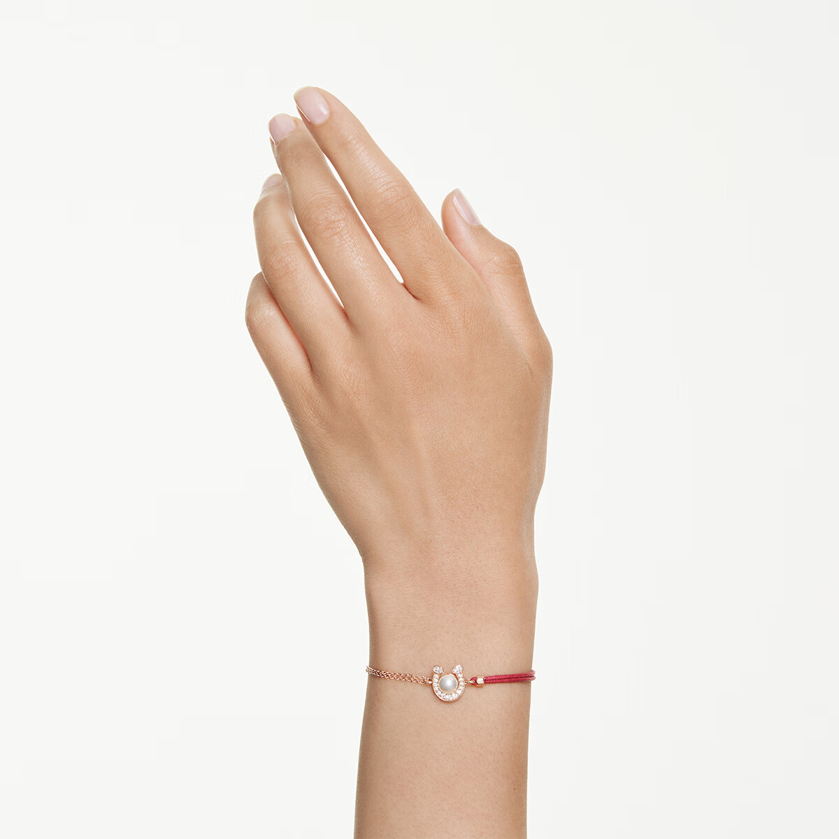SWAROVSKI Swarovski Golden Horseshoe Bracelet Bangle Qixi Valentine's Day Birthday Gift 5741461