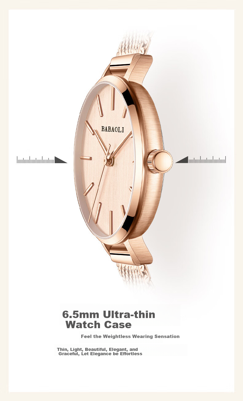 Babaoli Brand Women's Watch, Elegant And Luxurious Niche High-End Ladies' Timepiece, 2026 New Style, Top Ten Birthday Gift, Practical 11