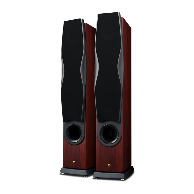 HiVi RM600A F Home Theater Speaker 2.0 Channel Floor-standing HIFI High Fidelity Wooden Living Room TV Movie Audio Speaker Requires Amplifier