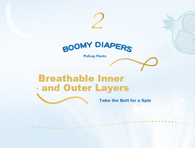 Baoyingmei Space Bear Pull-Up Diapers XXXXL 32 Pieces [38-42 Jin] Ultra-Thin Dry Baby Diapers Breathable Nappy Pants 6